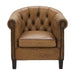GJ Styles - Burton Tufted Club Chair Antique Buffalo - RA132 - GreatFurnitureDeal