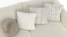 Jackson Furniture - Ritzy 5 Piece Sectional Sofa in Bone/Pearl - 223536-223531-223559-223531-223537 - GreatFurnitureDeal