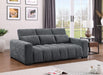 Mariano Furniture - S112 - Chenille Fabric Sofa in Dark Gray - BQ-S112-S - GreatFurnitureDeal