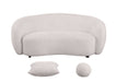 Mariano Furniture - Cozy Teddy Fabric Sofa & Loveseat in Beige - BQ-S90-SL - GreatFurnitureDeal