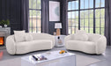 Mariano Furniture - Cozy Teddy Fabric Sofa & Loveseat in Beige - BQ-S90-SL - GreatFurnitureDeal