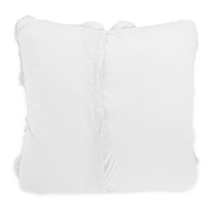 AICO Furniture - Savanna Queen Comforter Set"White - BCS-QS05-SAVNA-WHT - GreatFurnitureDeal