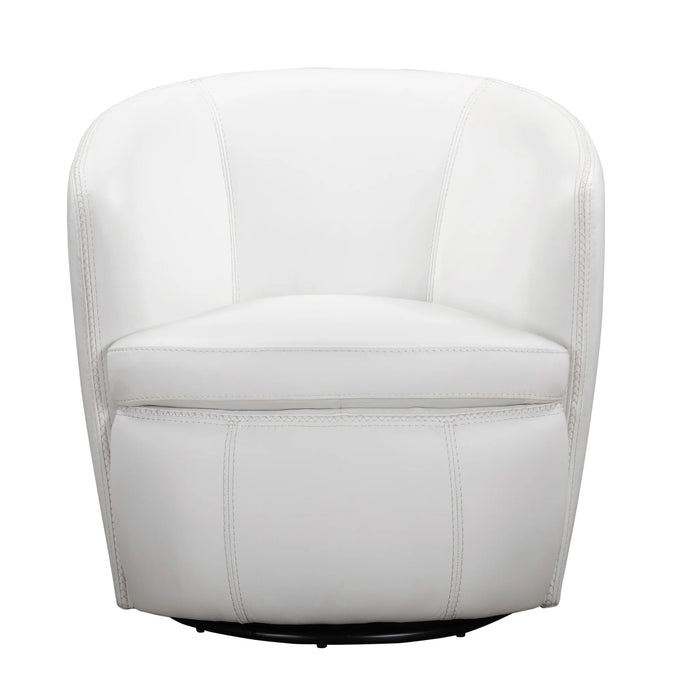 Parker Living - Barolo Swivel Club Chair in Snow (Set of 2) - SBAR#912S-2-SNOW - GreatFurnitureDeal