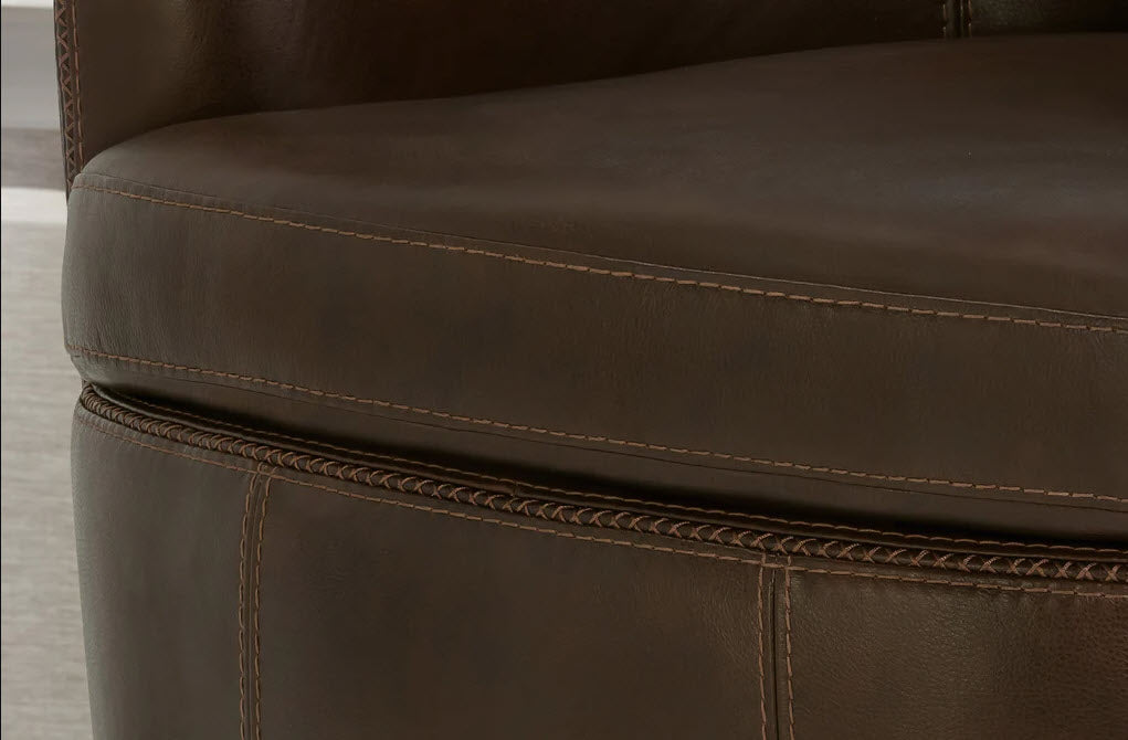 Parker Living - Barolo Swivel Club Chair in Vintage Brown (Set of 2) - SBAR#912S-2-VGBR - GreatFurnitureDeal