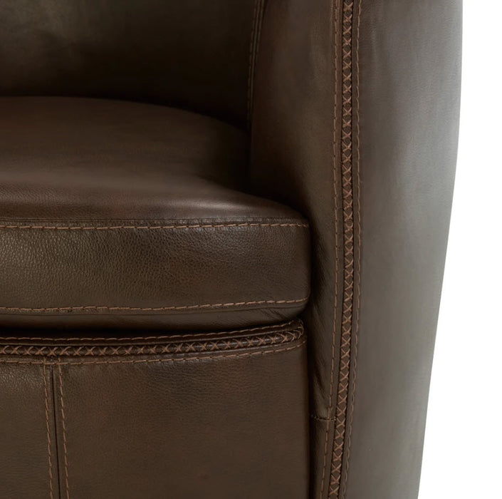 Parker Living - Barolo Swivel Club Chair in Vintage Brown (Set of 2) - SBAR#912S-2-VGBR - GreatFurnitureDeal