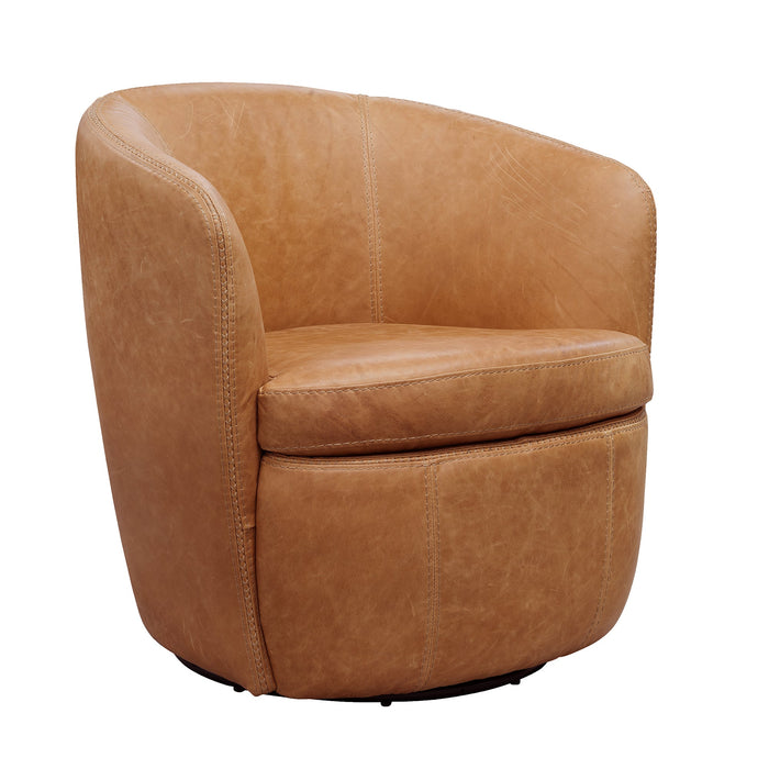 Parker Living - Barolo Swivel Club Chair in Vintage Saddle (Set of 2) - SBAR#912S-2-VGSA - GreatFurnitureDeal