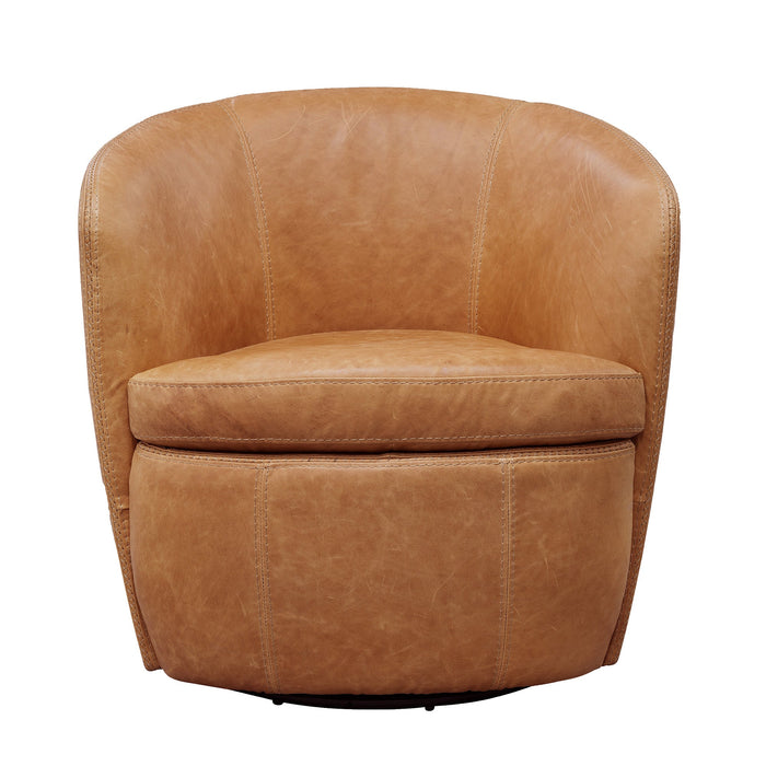 Parker Living - Barolo Swivel Club Chair in Vintage Saddle (Set of 2) - SBAR#912S-2-VGSA - GreatFurnitureDeal