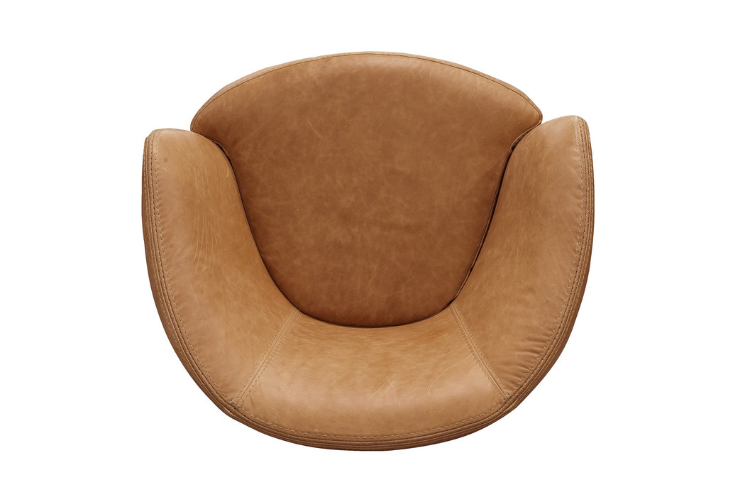 Parker Living - Barolo Swivel Club Chair in Vintage Saddle (Set of 2) - SBAR#912S-2-VGSA - GreatFurnitureDeal