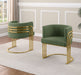 Mariano Furniture - Teddy Fabric Barrel Chair in Green (Set of 2)- BQ-SC025 - GreatFurnitureDeal