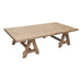 GJ Styles - Old Elm Coffee Table With A-Frame Base - SC06 - GreatFurnitureDeal