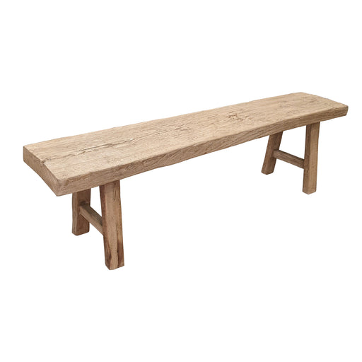 GJ Styles - Old Bleached Elm Bench - SC07 - GreatFurnitureDeal