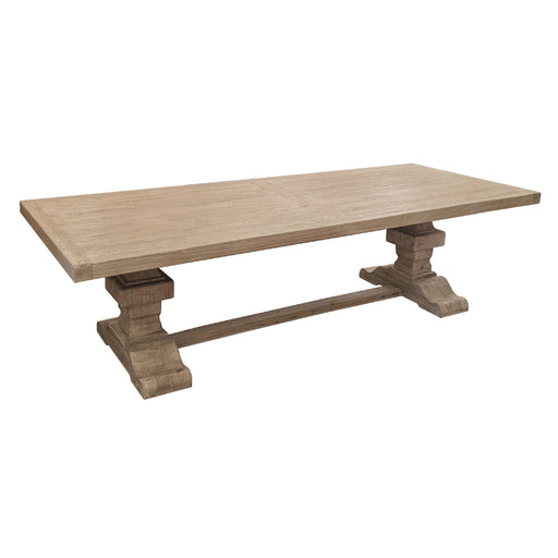 GJ Styles - Bleached Old Elm Dining Table Large - SC09 - GreatFurnitureDeal