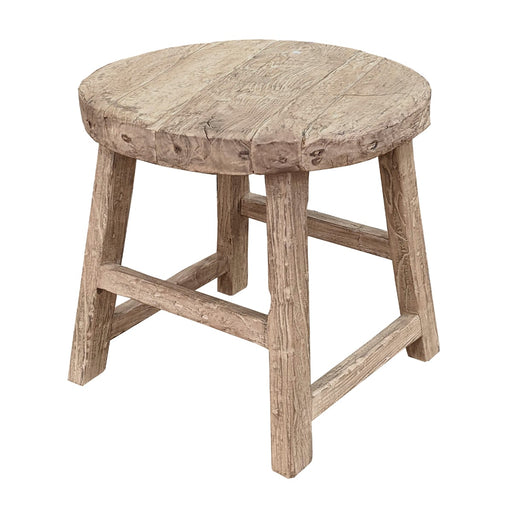 GJ Styles - Side Table in Bleached Old Elm - SC10 - GreatFurnitureDeal