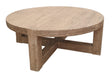 GJ Styles - Bleached Elm Coffee Table W/Chunky Cross - SC11 - GreatFurnitureDeal