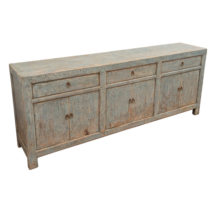 GJ Styles - Old Pine Sideboard In Antique Blue - SC19 - GreatFurnitureDeal