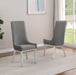 Mariano Furniture - Teddy Fabric Side Chair in Dark Grey (Set of 2)- BQ-SC290 - GreatFurnitureDeal