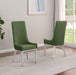 Mariano Furniture - Teddy Fabric Side Chair in Green (Set of 2)- BQ-SC291 - GreatFurnitureDeal