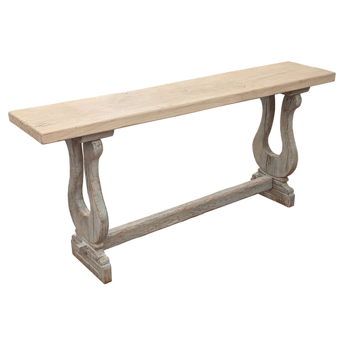 GJ Styles - Console Table W/Elm Top & Painted Base - SC51 - GreatFurnitureDeal