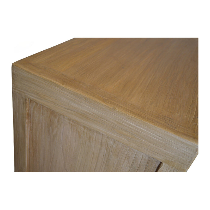 GJ Styles - Side Table in Reclaimed Bleached Elm - SC84