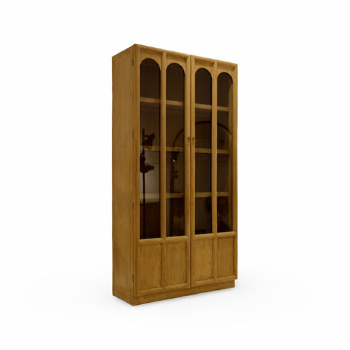 GJ Styles - Tall Arched Glass Two Door Cabinet - SC86 - GreatFurnitureDeal