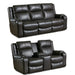 Southern Motion - Contour 2 Piece Power Headrest Reclining Sofa Set in Fossil - 381-61-78P - GreatFurnitureDeal