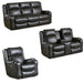 Southern Motion - Contour 3 Piece Power Headrest Reclining Living Room Set in Fossil - 381-61-78-6381P - GreatFurnitureDeal