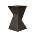 Worlds Away - Scout Sculptural Occassional Table In Dark Espresso Oak - SCOUT ES - GreatFurnitureDeal