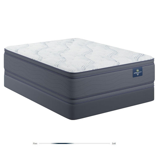 Serta Mattress - Grand Chateau Euro Pillow Top Double Sided 15.5 "King Mattress Set- Grand Chateau II Euro Top - 15.5 - KING-SET - GreatFurnitureDeal