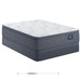 Serta Mattress - Grand Chateau Euro Pillow Top Double Sided 15.5 "Cal King Mattress Set- Grand Chateau II Euro Top - 15.5 - CAL KING-SET - GreatFurnitureDeal