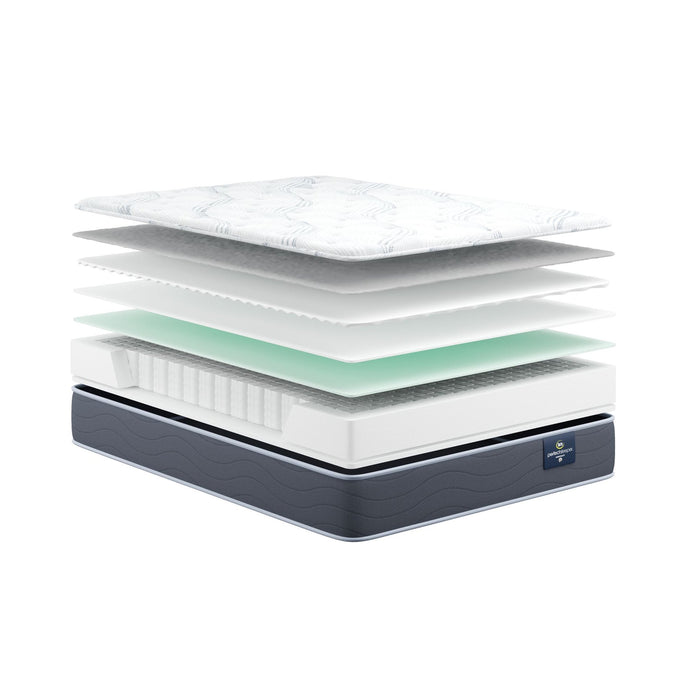 Serta Mattress - Master Suite X Hotel Double Sided 11" Plush Cal King Size Mattress - Master Suite X-CAL KING - GreatFurnitureDeal