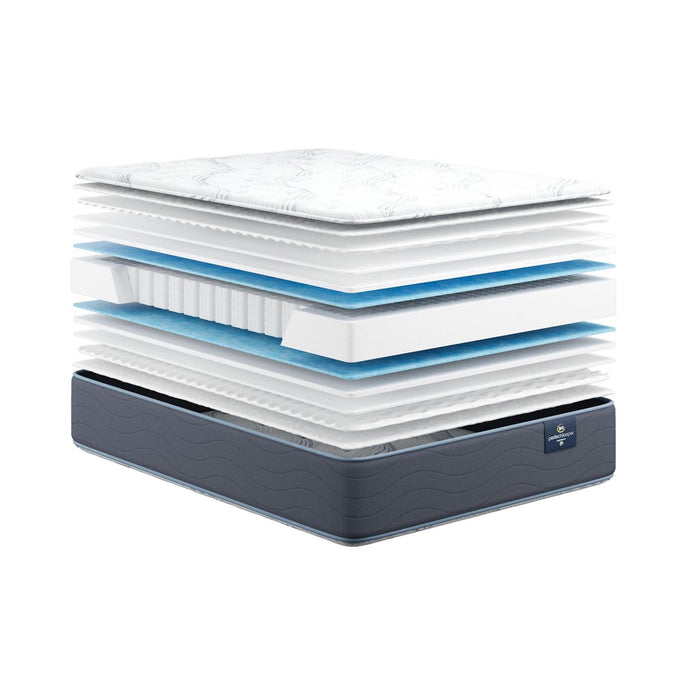 Serta Mattress - Presidential Suite Hotel Double Sided Firm Cal King Mattress - GreatFurnitureDeal