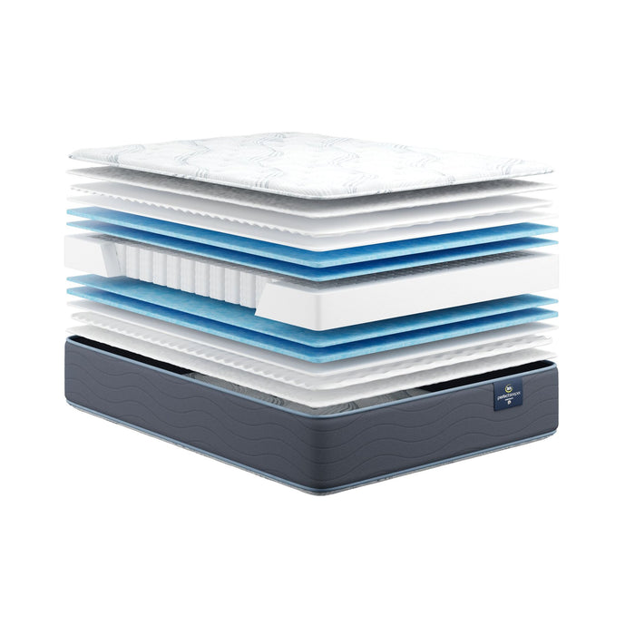 Serta Mattress - Presidential Suite Hotel Double Sided Plush Cal King Mattress - GreatFurnitureDeal