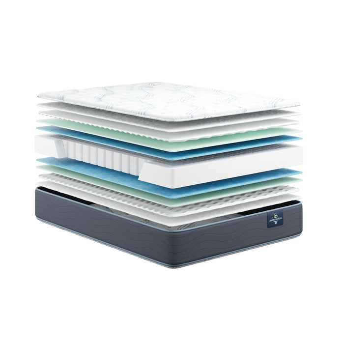 Serta Mattress - Prestige Suite X Hotel Double Sided 12.25" Plush Full Mattress - Prestige Suite X-PLUSH-FULL - GreatFurnitureDeal
