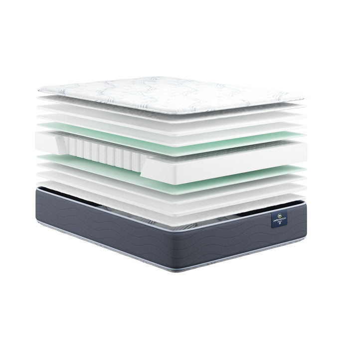 Serta Mattress - Signature Suite X Hotel Double Sided 13.25" Plush Full Size Mattress - Signature Suite X-FULL - GreatFurnitureDeal