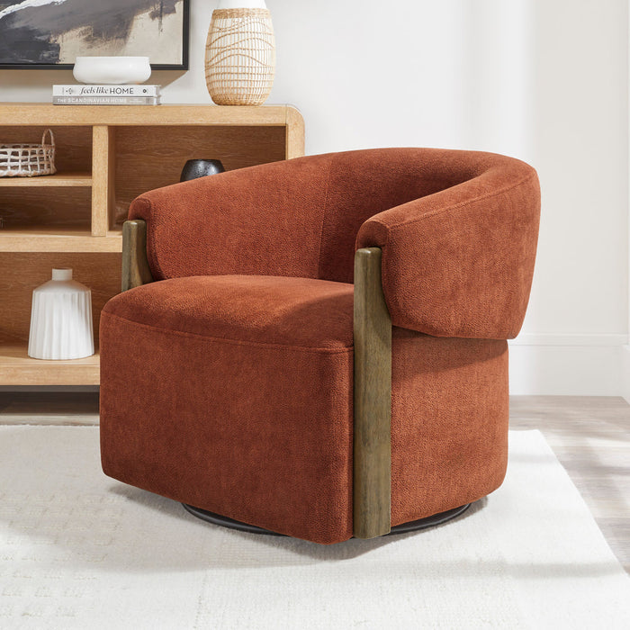 Parker Living - Finley Swivel Accent Chair in Island Rust (Set of 2) - SFIN#912S-ISRU - GreatFurnitureDeal