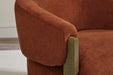 Parker Living - Finley Swivel Accent Chair in Island Rust (Set of 2) - SFIN#912S-ISRU - GreatFurnitureDeal