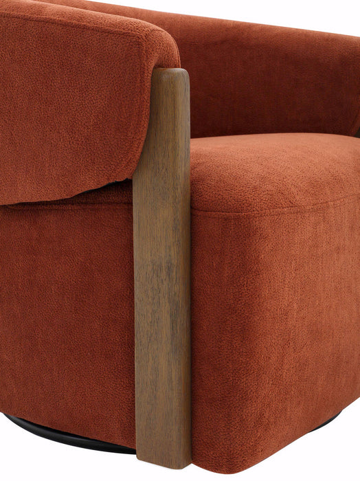 Parker Living - Finley Swivel Accent Chair in Island Rust (Set of 2) - SFIN#912S-ISRU - GreatFurnitureDeal