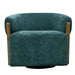 Parker Living - Finley Swivel Accent Chair in Island Teal (Set of 2) - SFIN#912S-ISTE - GreatFurnitureDeal