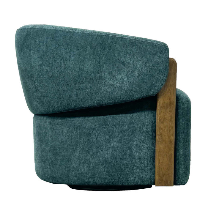 Parker Living - Finley Swivel Accent Chair in Island Teal (Set of 2) - SFIN#912S-ISTE - GreatFurnitureDeal