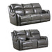 Southern Motion - Safe Bet 3 Piece Double Reclining Living Room Set in Gunmetal - 757-31-21-1757S - GreatFurnitureDeal