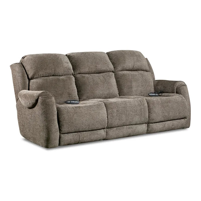 Southern Motion - Safe Bet 2 Piece Power Headrest Sofa Set in Slate - 757-61P-78P