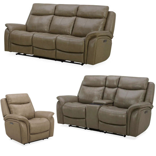 Southern Motion - 462 Grant Power Headrest 3 Piece Living Room Set with Zero Gravity in Cobblestone - 462-61P-78P-3462P - GreatFurnitureDeal