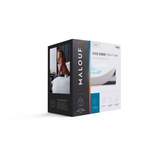 Malouf - Five Sided™ + Omniphase™ Mattress Protector - GreatFurnitureDeal