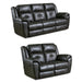 Southern Motion - Vista 2 Piece Power Headrest Sofa Set in Slate - 351-61-51P - GreatFurnitureDeal