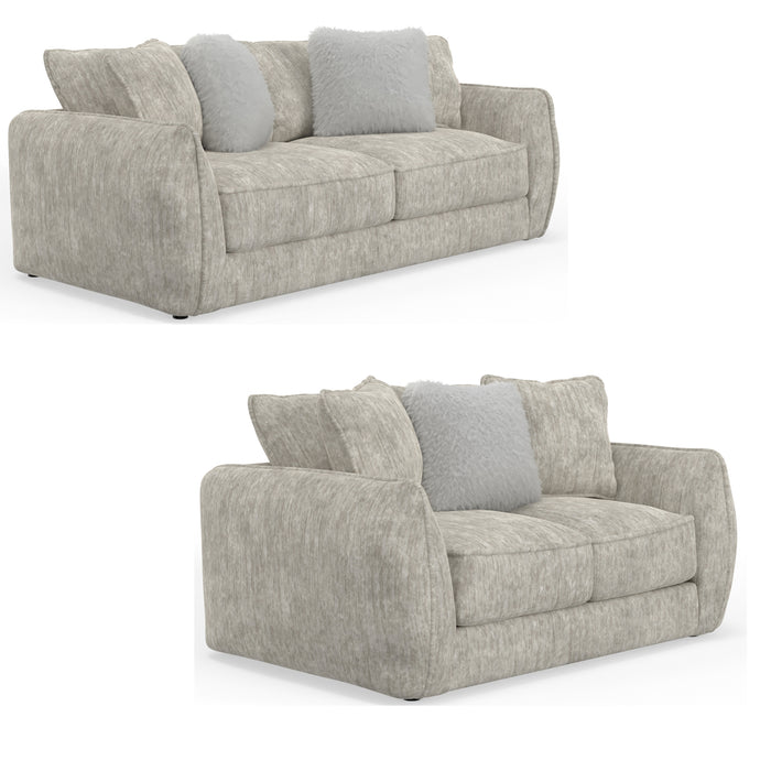 Jackson Furniture - Bankside 2 Piece Sofa Set in Parchment - 2206-03-02-PARCHMENT-MTO - GreatFurnitureDeal