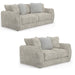 Jackson Furniture - Bankside 2 Piece Sofa Set in Parchment - 2206-03-02-PARCHMENT-MTO - GreatFurnitureDeal