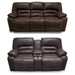 Franklin Furniture - Legacy 2 Piece Power Reclining Sofa Set in Chocolate - 50044-83-50034-83 - GreatFurnitureDeal