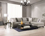 Furniture of America - Lantwit Sectional in Light Gray - SM1118-SECT - GreatFurnitureDeal