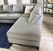 Furniture of America - Lantwit Sectional in Light Gray - SM1118-SECT - GreatFurnitureDeal