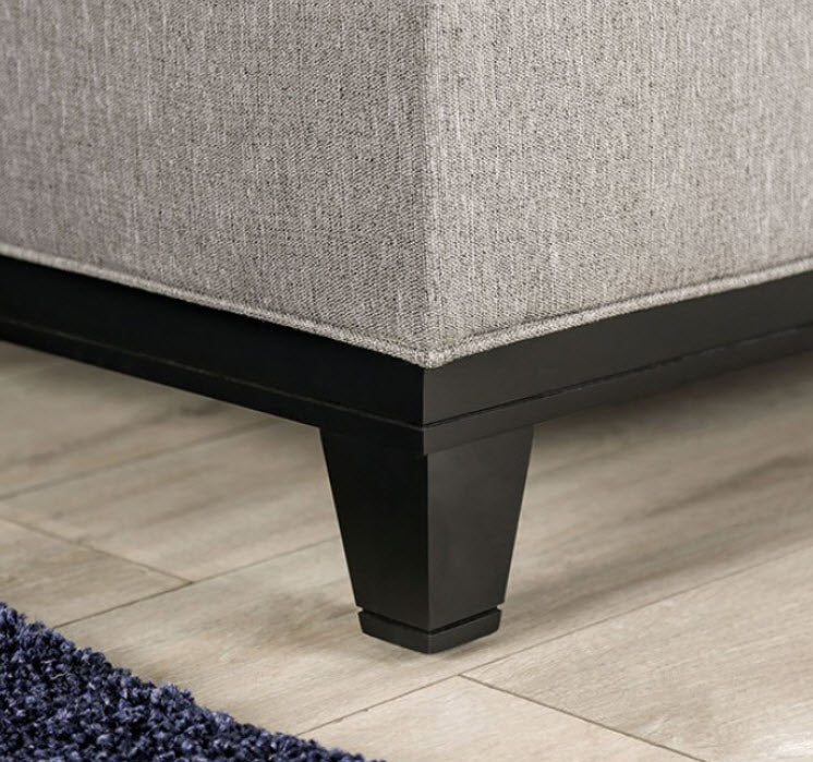 Furniture of America - Lantwit Sectional in Light Gray - SM1118-SECT - GreatFurnitureDeal